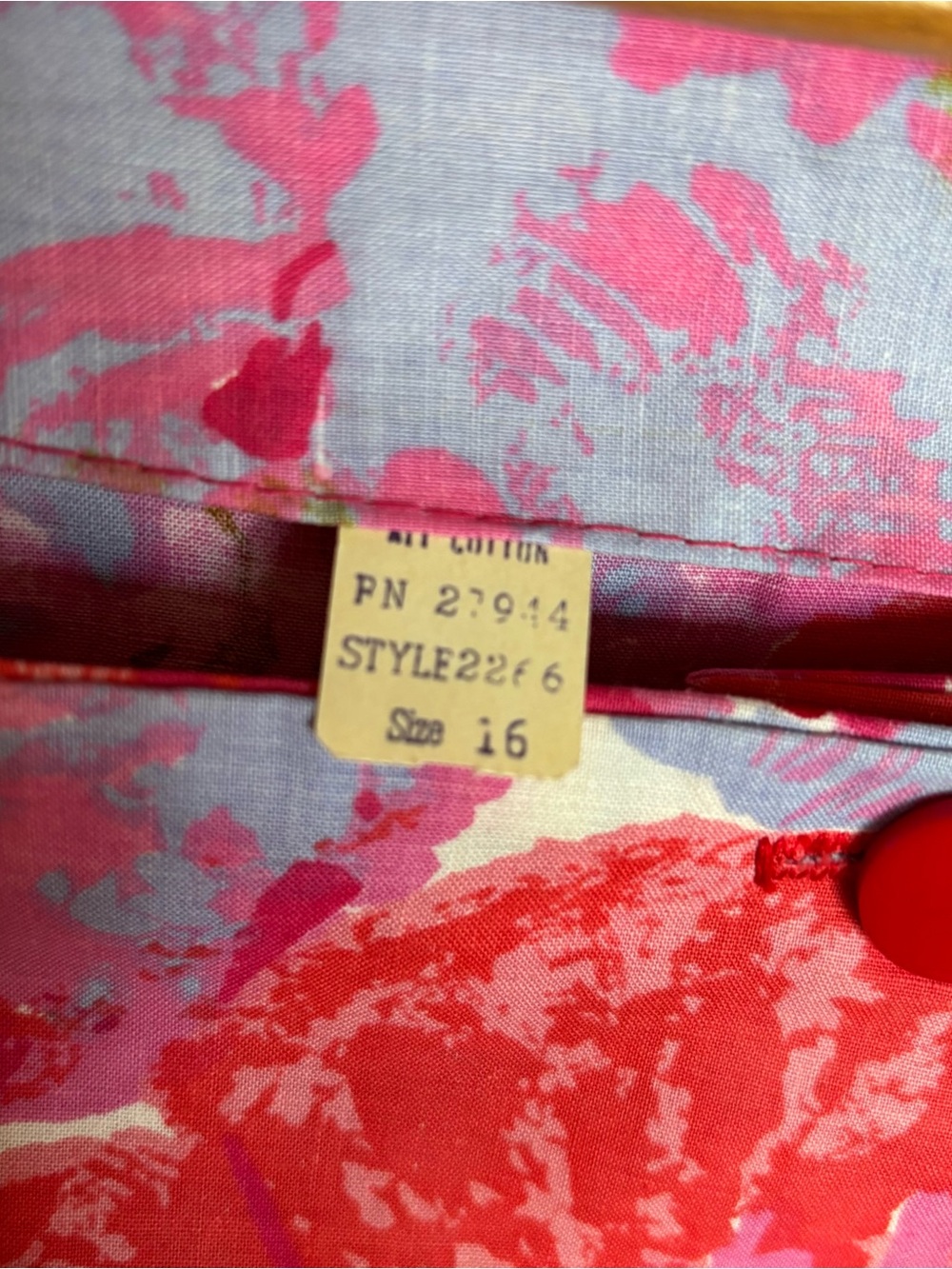 70's Floral Shift Dress - NEW - Size 8 - 10 - Summer Shift - Floral Summer Dress - Picture 5 of 11